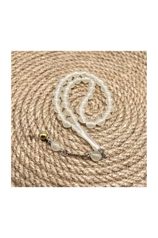 İstanbul Kesim 33 Lük Kedi Gözü Tesbih 8 mm - Ahıska Çarşı