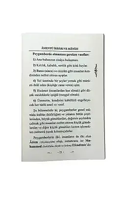 İtikad Risalesi - 4