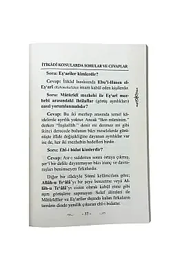 İtikad Risalesi - 7