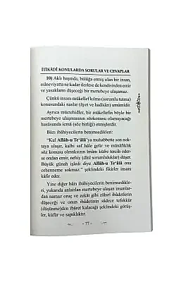 İtikad Risalesi - 8