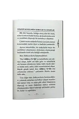 İtikad Risalesi - 8