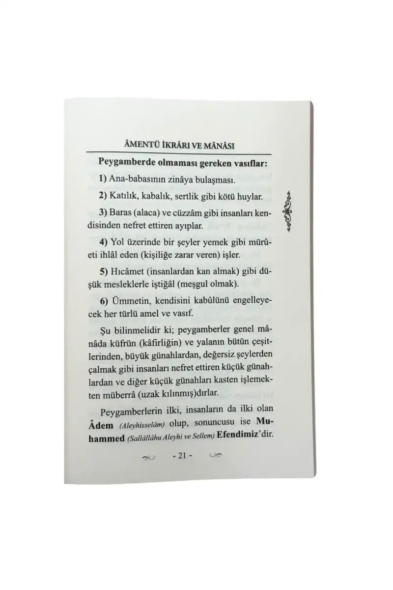 İtikad Risalesi - 2