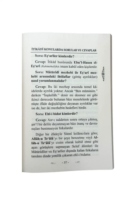 İtikad Risalesi - 3