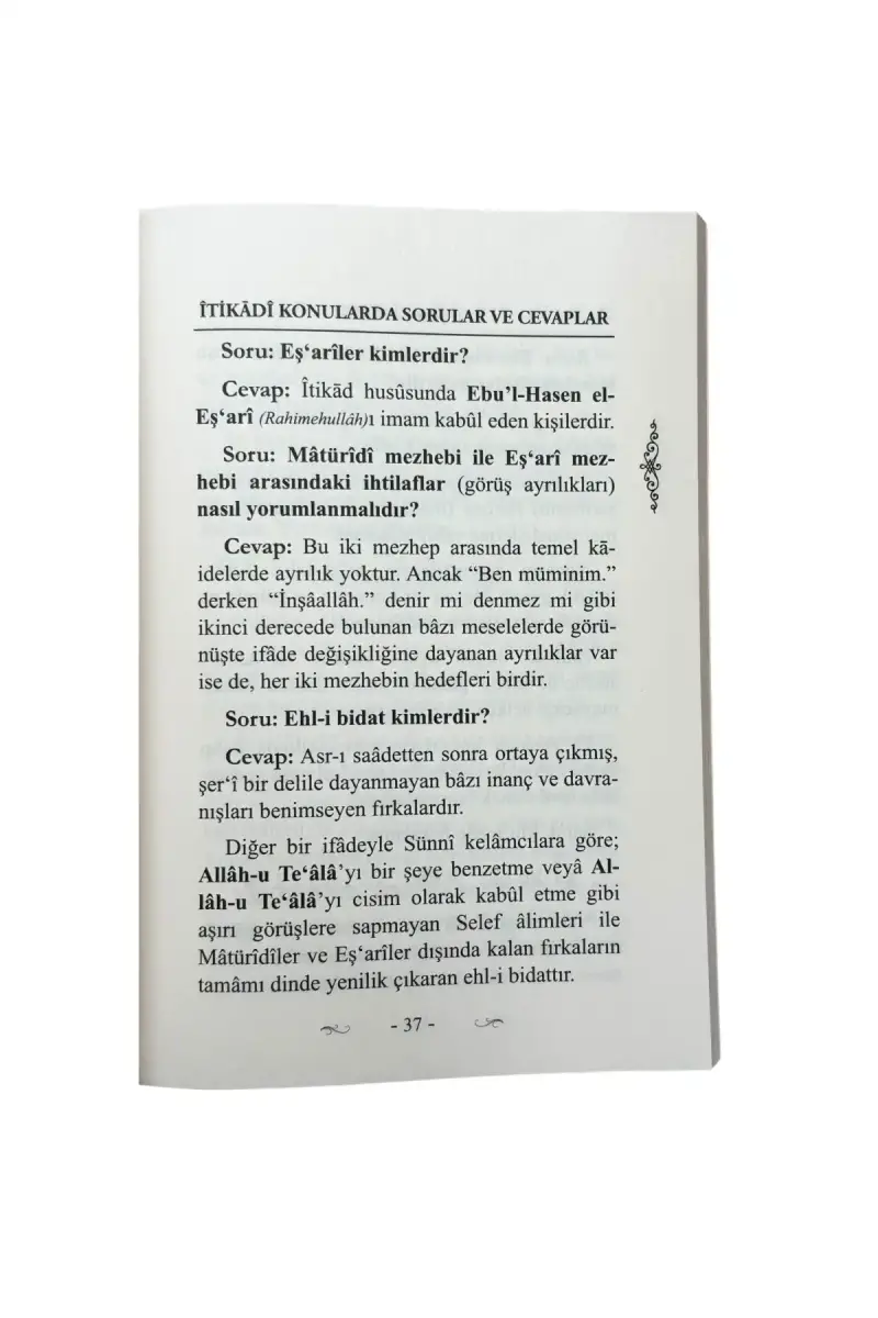 İtikad Risalesi - 3