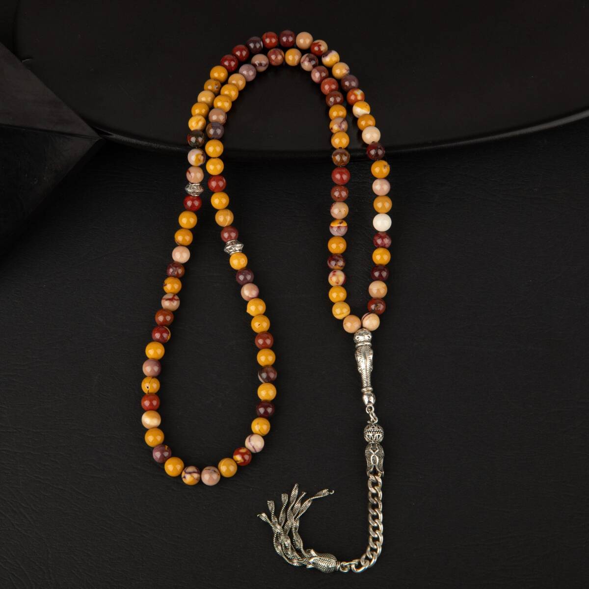 Jasper Doğal Taş Tesbih 99luk - 6mm - 3