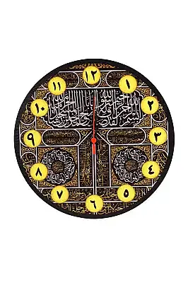 Kabe Kapısı Desenli Duvar Saati 30x30 cm - 2