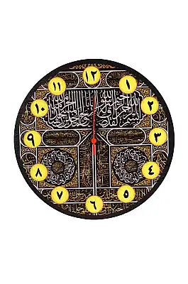 Kabe Kapısı Desenli Duvar Saati 30x30 cm - 7