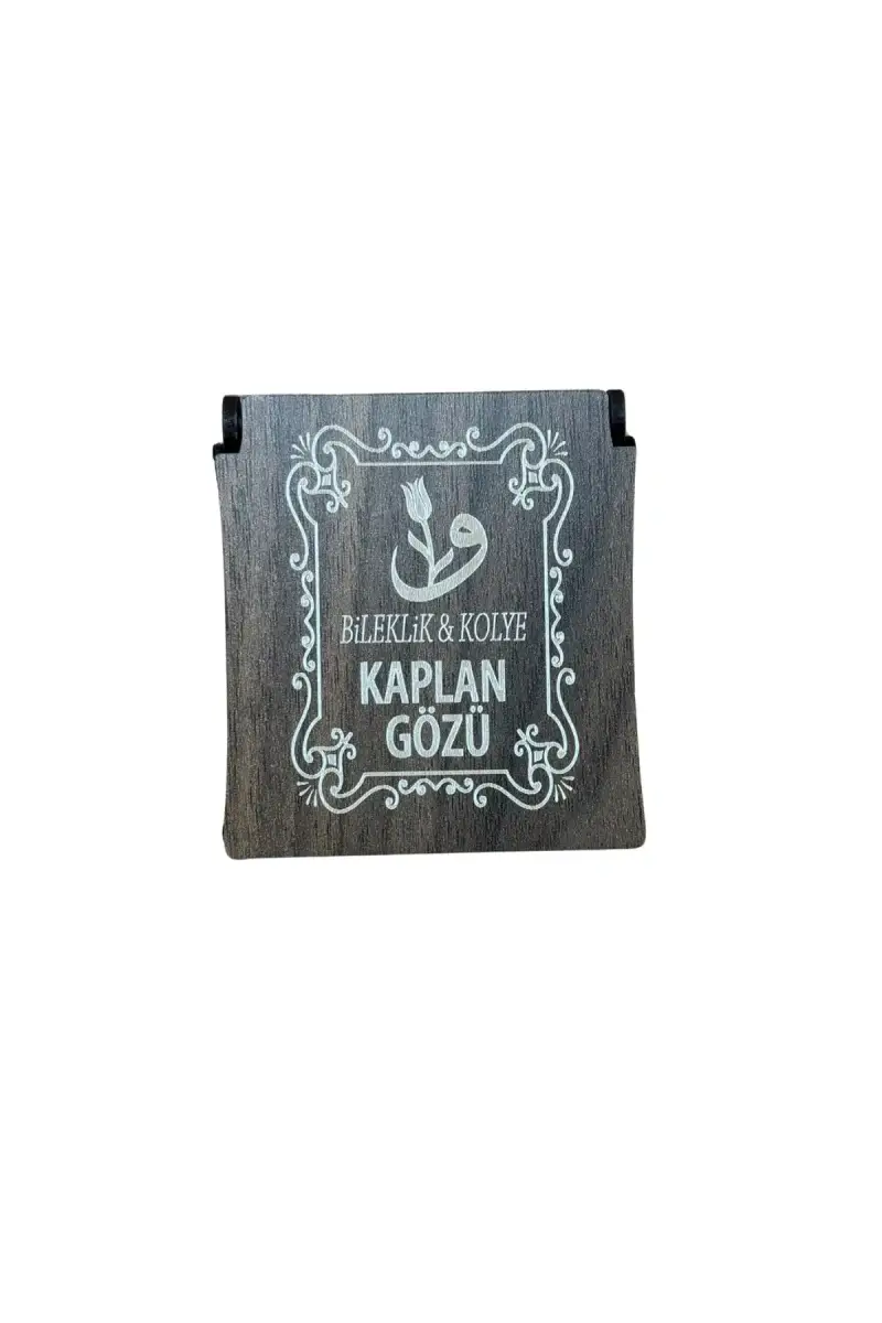 Kaplan Gözü Taşı Kolye & Bileklik Set - 2