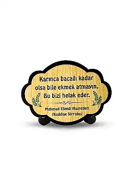 Karınca Bacağı Kadar Ahşap Magnet - 2