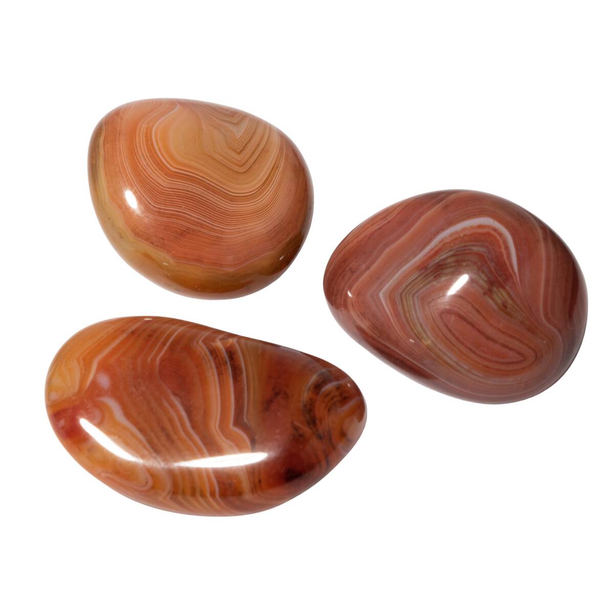 Karnelyan Akik Doğal Taş Tımbıl El Taşı - 5