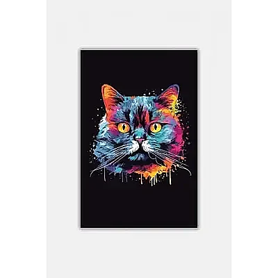 Kedi Mdf Tablo - 2
