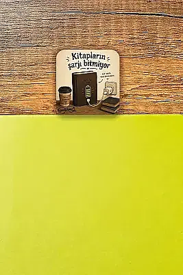 Kitapların Şarjı Bitmiyor Kitap Ayracı - 2