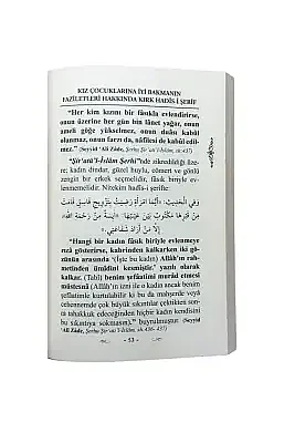 Kız Çocuklarına İyi Bakmanın Faziletleri - 4