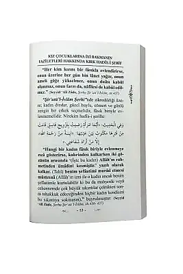 Kız Çocuklarına İyi Bakmanın Faziletleri - 4