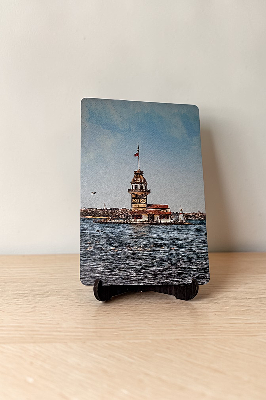 Kız Kulesi MiniDekor Magnet Ayaklı 9*13,5 cm - 2