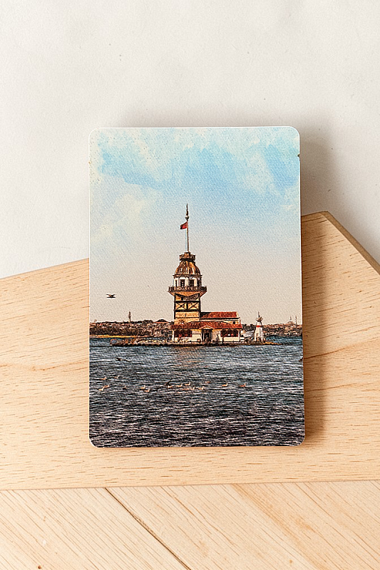 Kız Kulesi MiniDekor Magnet Ayaklı 9*13,5 cm - 3