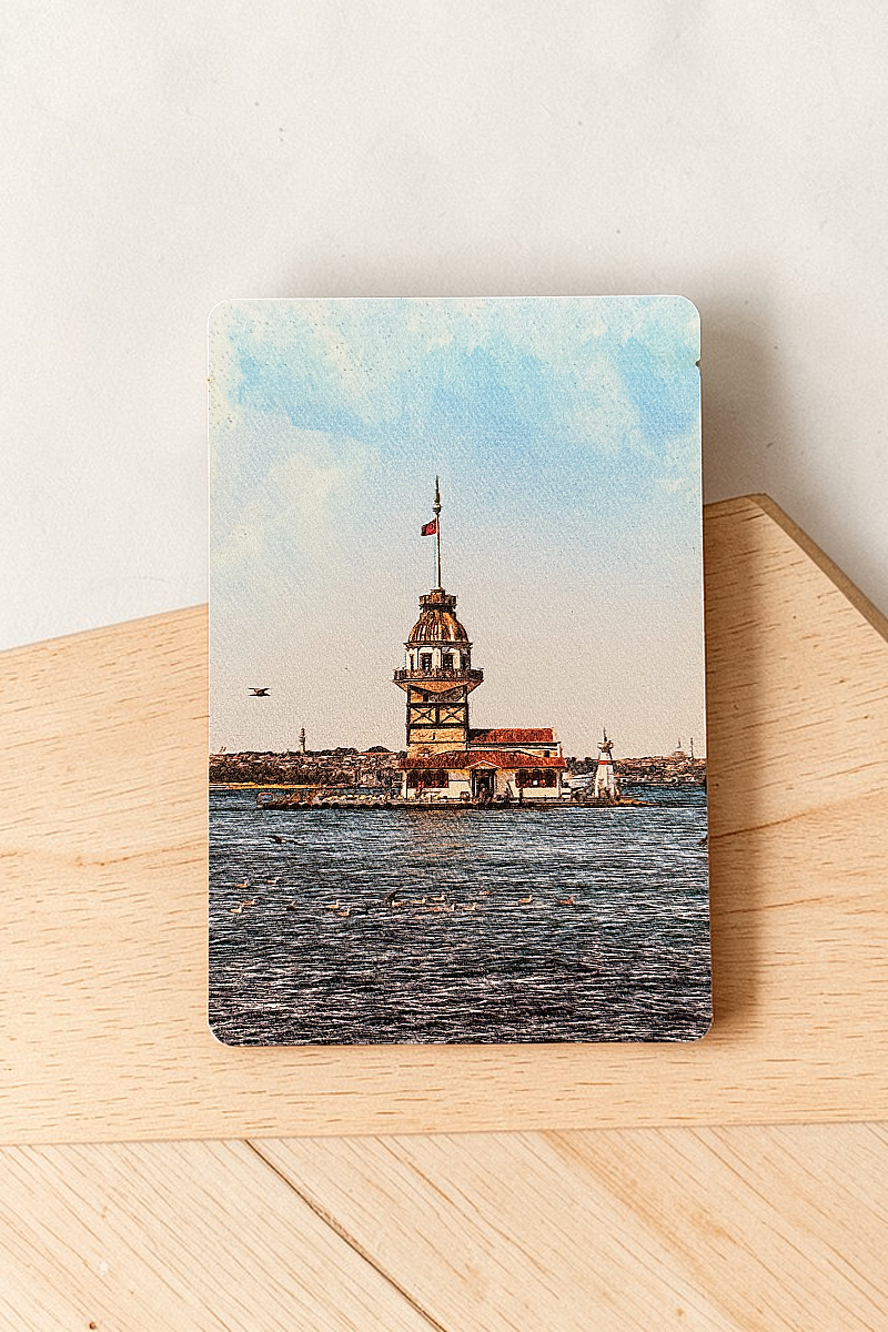 Kız Kulesi MiniDekor Magnet Ayaklı 9*13,5 cm - 3