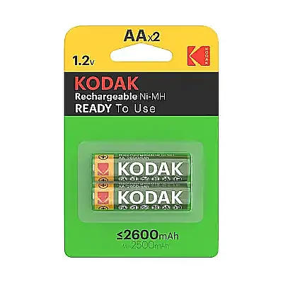 Kodak 2600 Mah Şarjlı 2'li Kalem Pil - 2