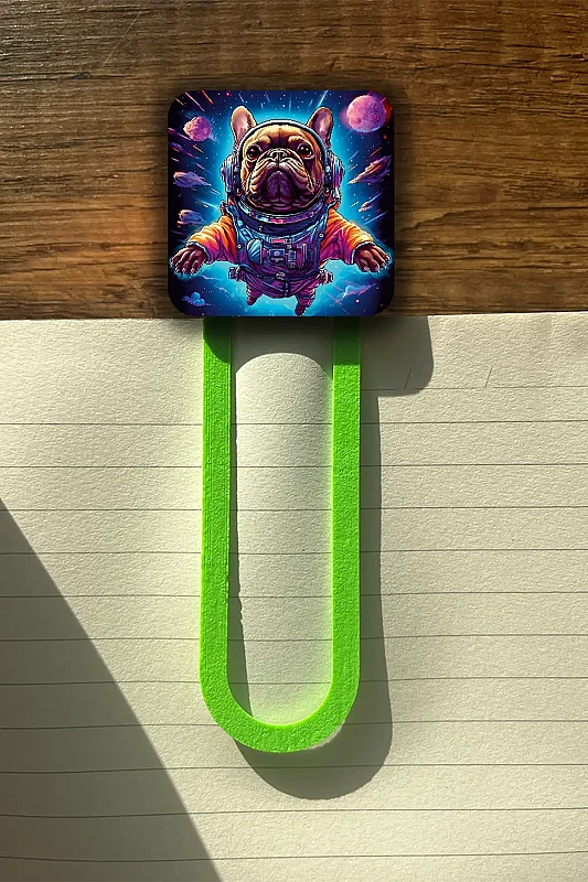 Kozmik Pug Kitap Ayracı - 2
