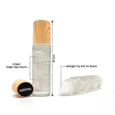 Kristal Doğal Taşlı Roll On Başlıklı Özel Esans - 2