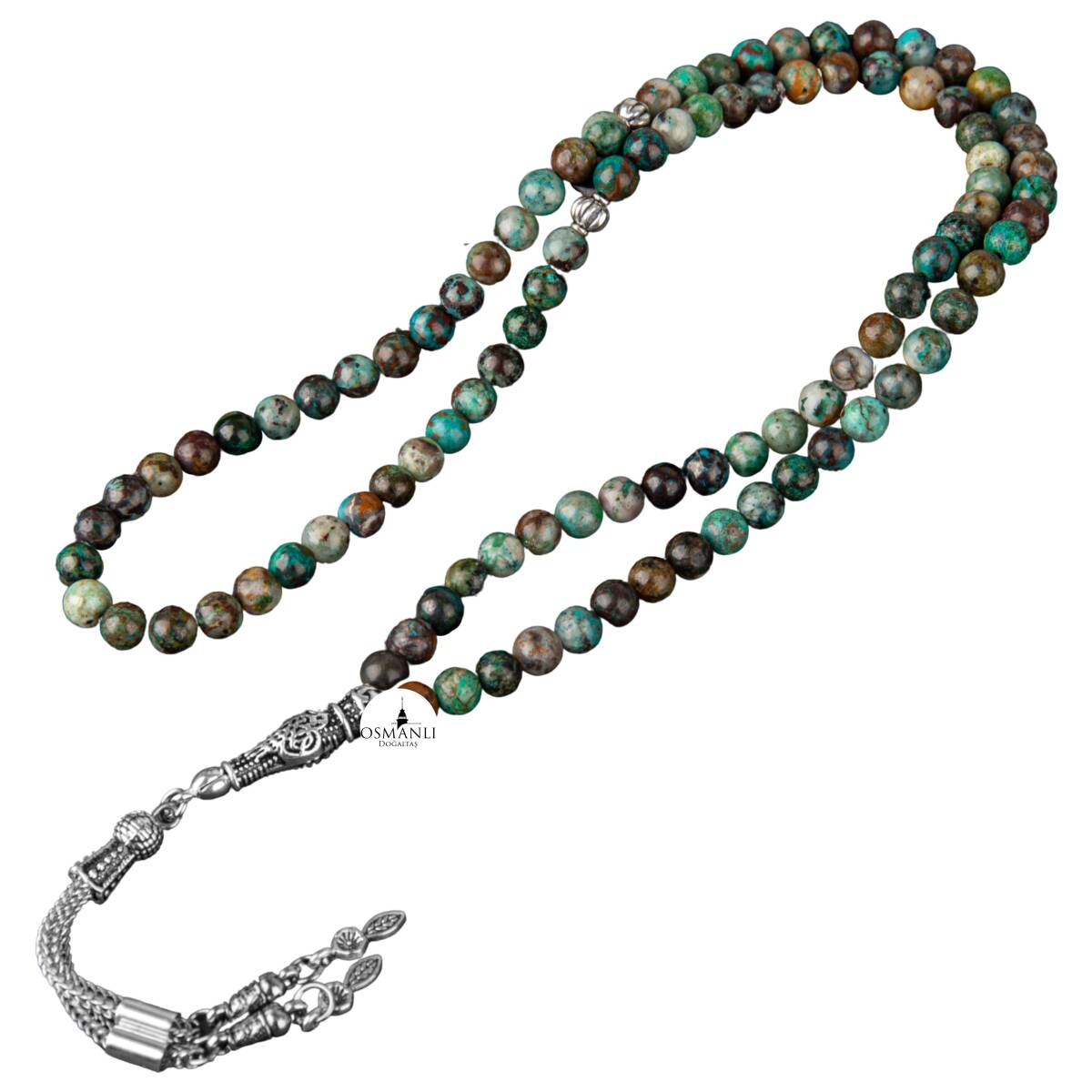 Krizokol Doğal Taş Tesbih 99luk - 6mm - 2