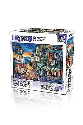 Ks Games Puzzle 3000 Li Europe Street - 1