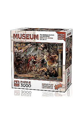 Ks Games Puzzle 3000 Li The Meetıng Of Abraham And Melchızedek - Ks Games