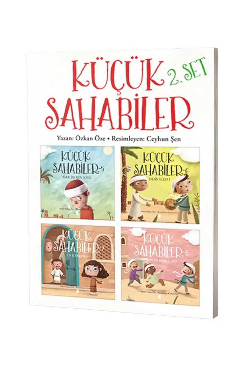 Küçük Sahabiler Seti 2 4 Kitap Set - 1