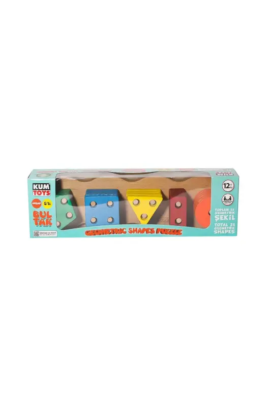 Kumtoys Ahşap Beşli Bultak - Kumtoys