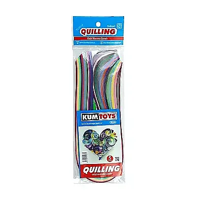 Kumtoys Kağıt Kıvırma Sanatı Quilling İnce - Kumtoys