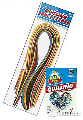 Kumtoys Kağıt Kıvırma Sanatı Quilling Kalın - 2