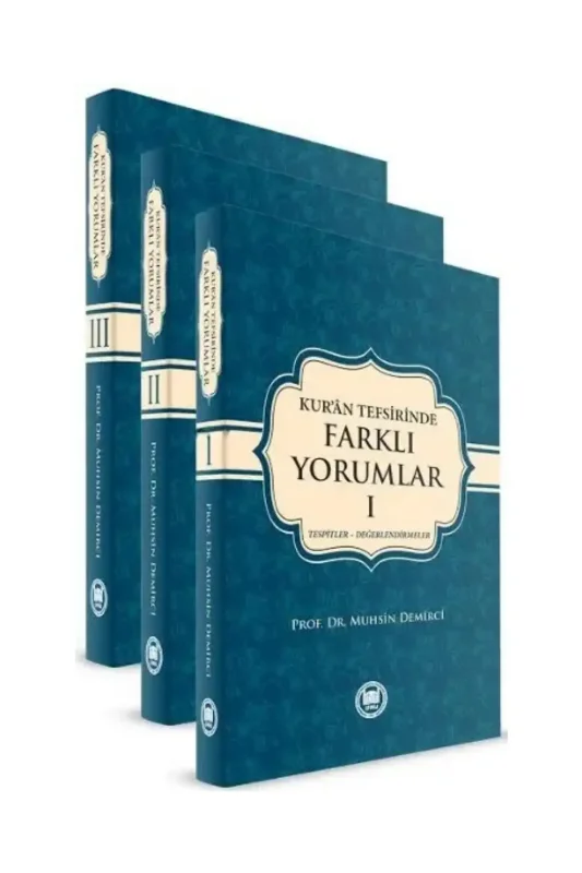 Kuran Tefsirinde Farklı Yorumlar 3 Cilt Takım - M.Ü İlahiyat Fakültesi Vakfı Yayınları