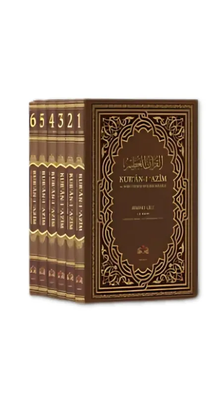 Kuranı Azim ve Soru Edatlı Kelime Manası 6 Cilt Takım - İsmailağa Yayınevi