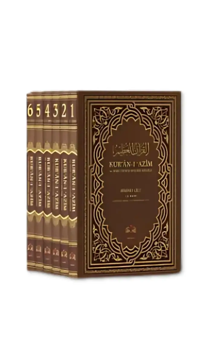 Kuranı Azim ve Soru Edatlı Kelime Manası 6 Cilt Takım - 1
