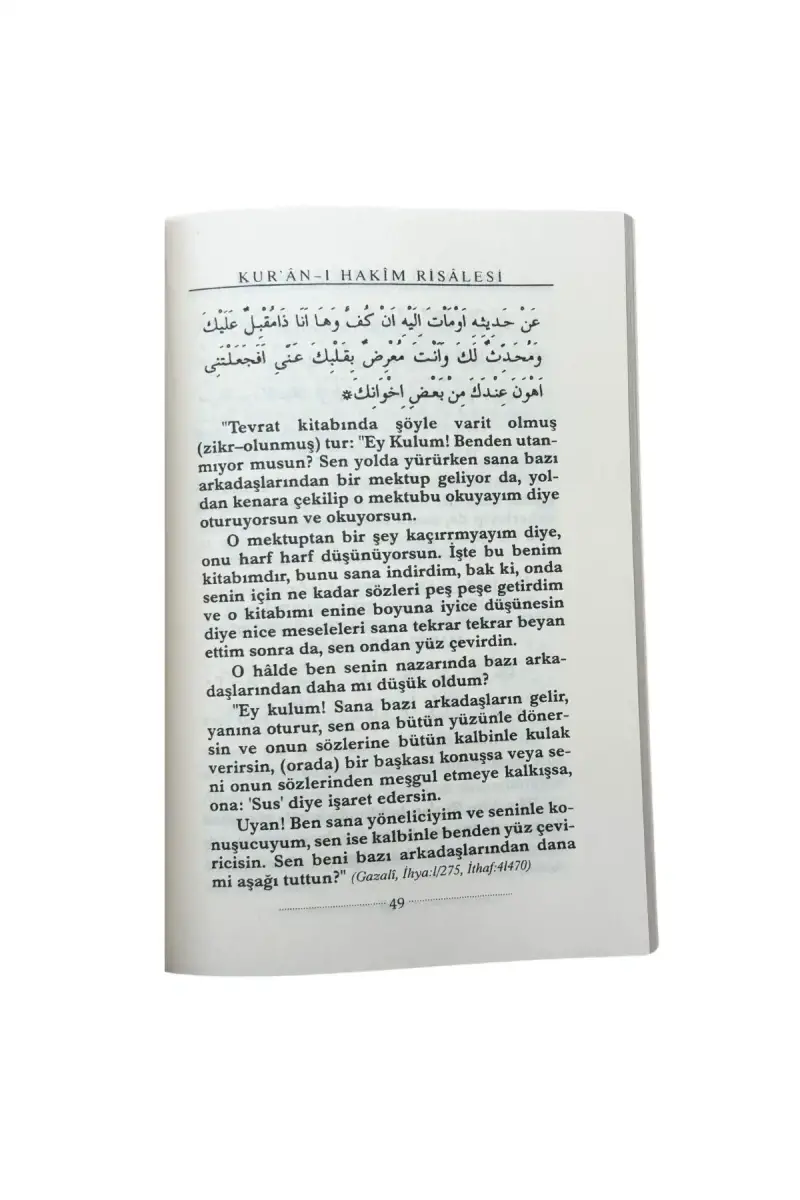 Kuranı Hakim Risalesi - 2