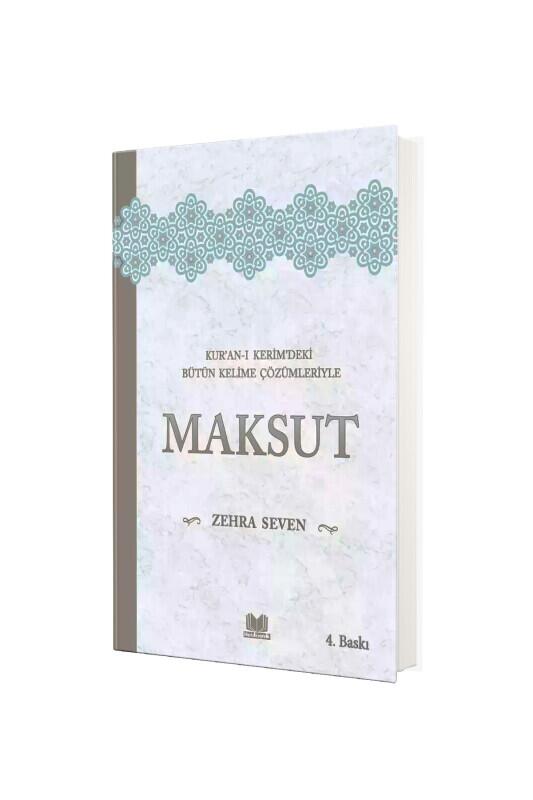 Kuranı Kerimdeki Bütün Kelime Çözümleriyle Maksut - Kitapkalbi Yayıncılık