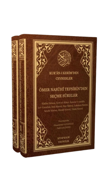 Kuranı Kerimden Cevherler 2 Cilt Takım - Kitapkalbi Yayıncılık