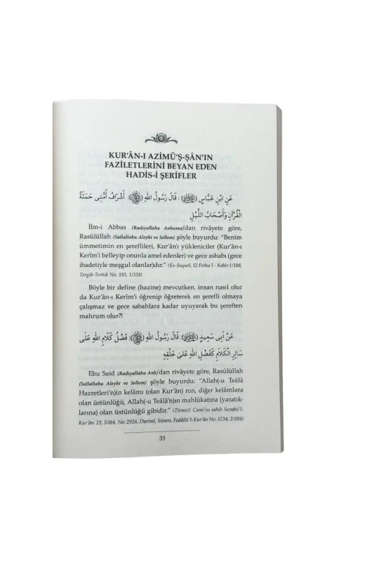 Kuranı Kerimin Faziletleri Ve Okuma Adabı - 3