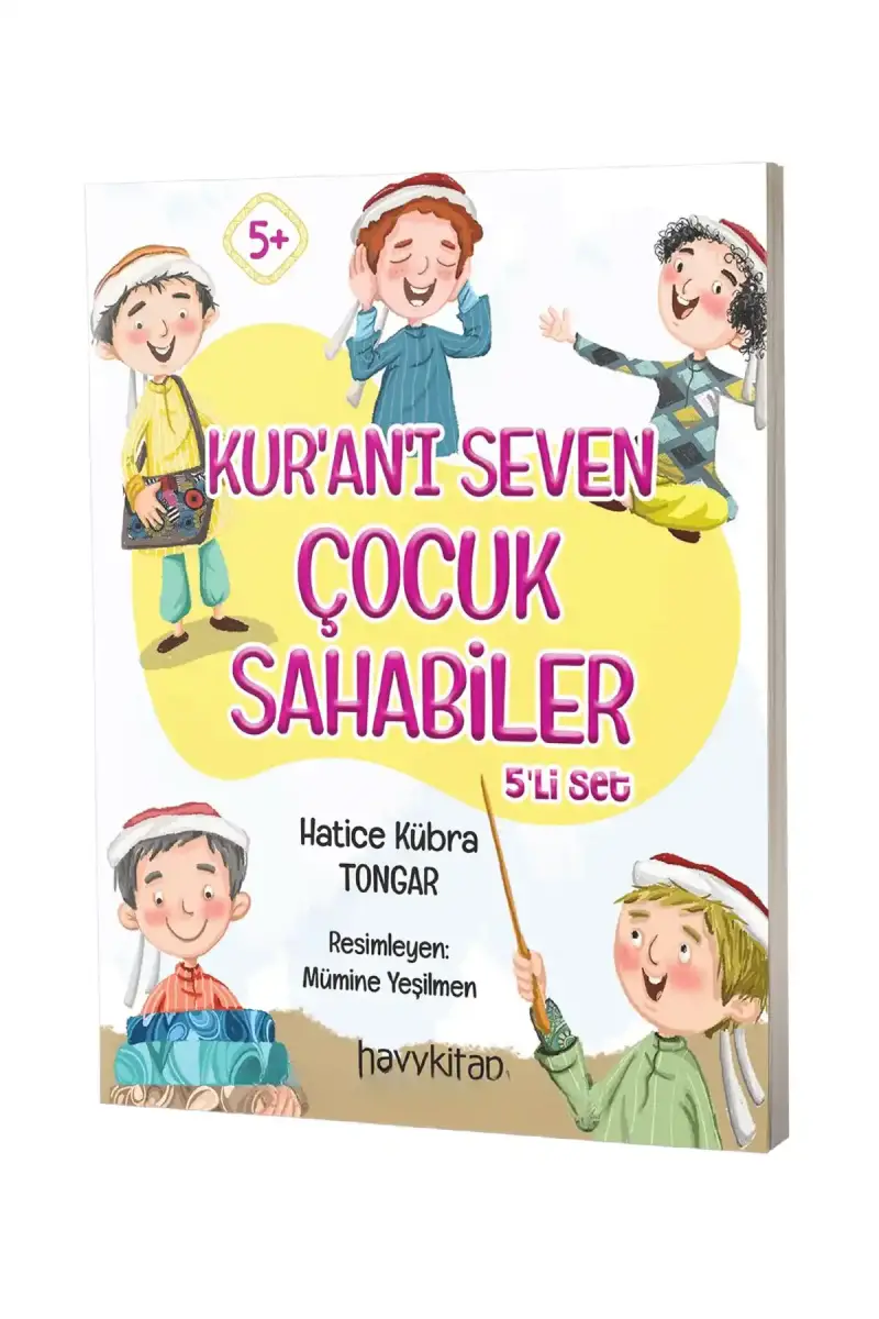 Kuranı Seven Çocuk Sahabiler 5 Kitap Set - 1