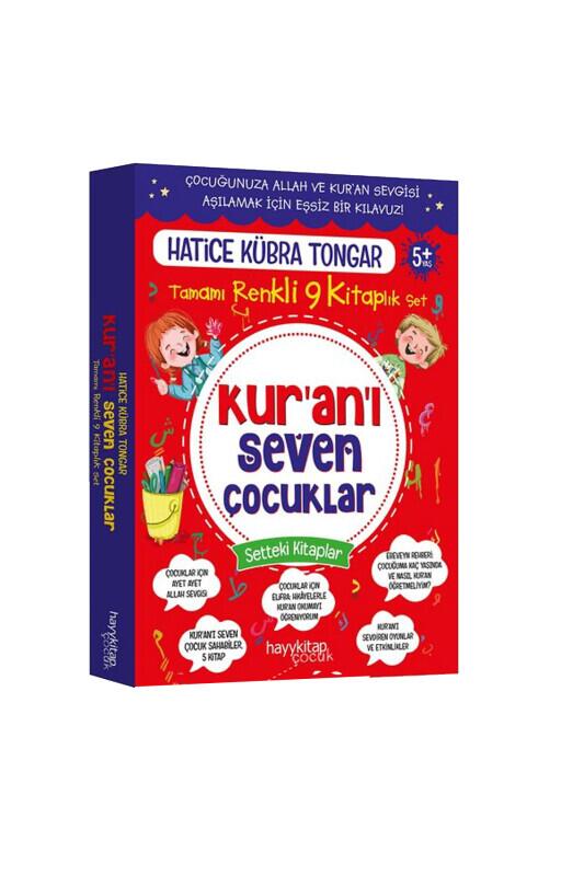 Kuranı Seven Çocuklar 9 Kitap Set - Hayy Kitap
