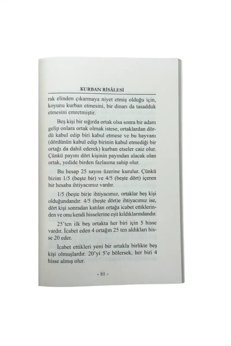 Kurban Risalesi - 5