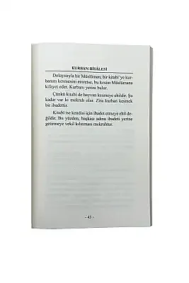 Kurban Risalesi - 6