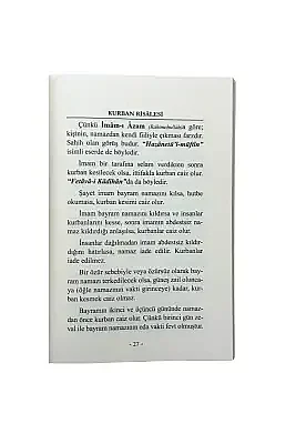 Kurban Risalesi - 7