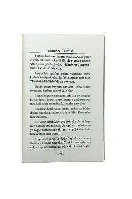 Kurban Risalesi - 7