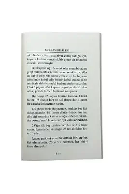 Kurban Risalesi - 8