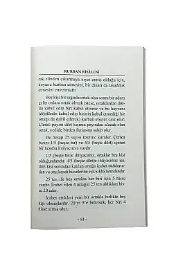 Kurban Risalesi - 8