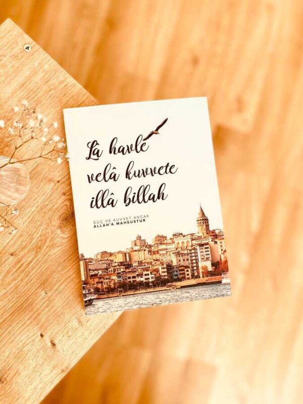 La Havle İslami Temalı Defteri - Hobbi Tasarım