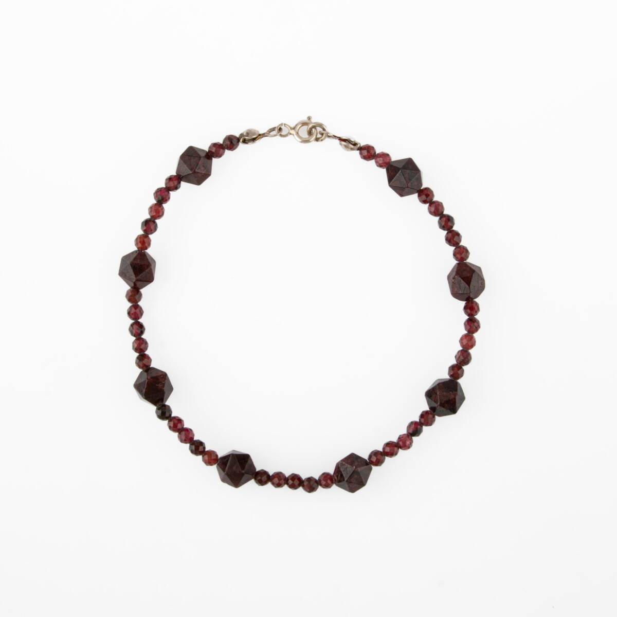 Lal Doğal Taş Gümüş Bileklik - 3