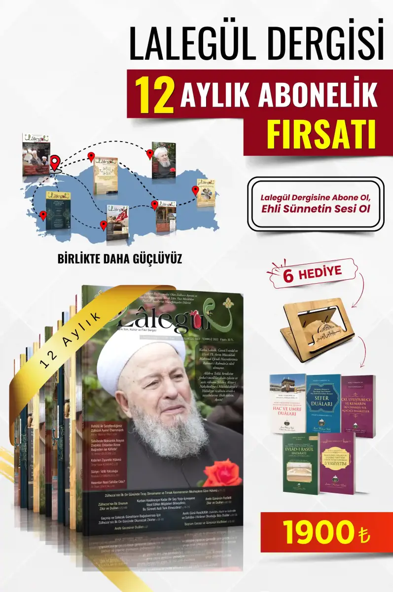 Lalegül Dergisi 12 Aylık Abonelik Paketi - 1