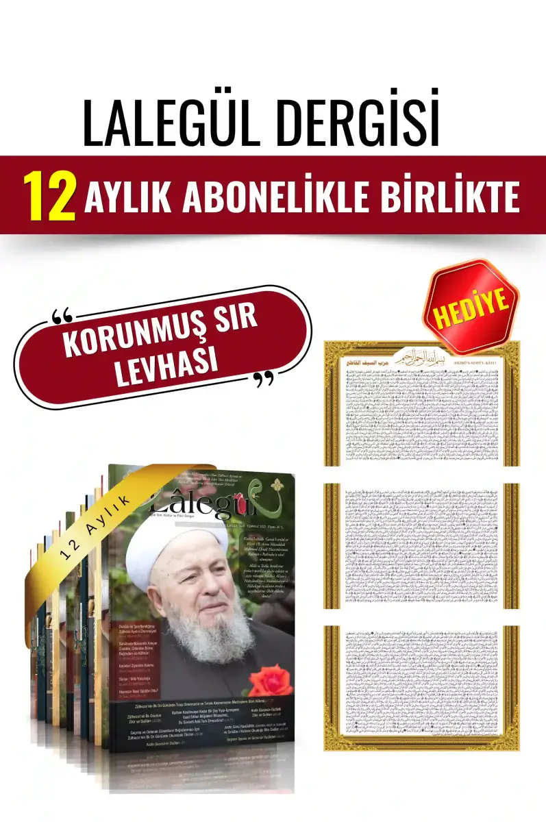 Lalegül Dergisi 12 Aylık Abonelik Paketi - 1